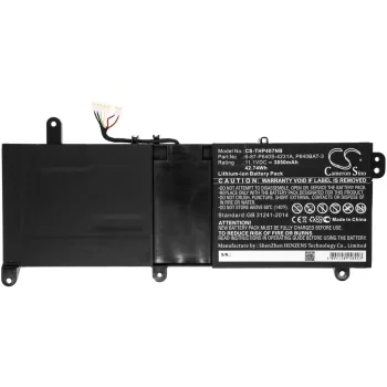   Schenker XMG P406 készülékhez laptop akkumulátor (11.1V, 3850mAh / 42.74Wh) - Utángyártott