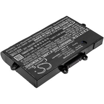   Clevo P775DM3, P8700S készülékekhez laptop akkumulátor (15.12V, 5800mAh / 87.7Wh, Fekete) - Utángyártott