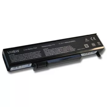   Gateway M-14, M-1400 készülékekhez laptop akkumulátor (11.1V, 4400mAh / 48.84Wh, Fekete) - Utángyártott