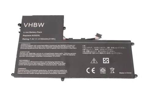 HP ElitePad 1000 készülékhez táblagép / tablet akkumulátor (7.4V, 4150mAh / 30.71Wh) - Utángyártott