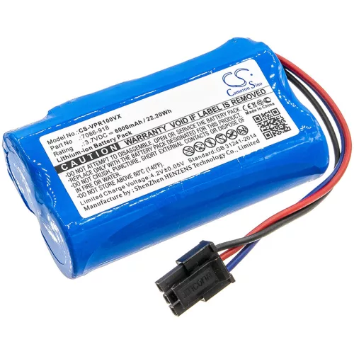 Wolf Garten Power 100 készülékhez szerszámgép akkumulátor (3.7V, 6000mAh / 22.2Wh) - Utángyártott