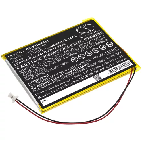 Xtool EZ300 készülékhez autó diagnosztikai eszköz akkumulátor (3.7V, 2200mAh / 8.14Wh) - Utángyártott