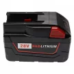 Milwaukee HD28 AG készülékhez szerszámgép akkumulátor (28V, 5000mAh / 140Wh, Lithium-Ion) - Utángyártott