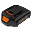 Worx H3 WX390 készülékhez szerszámgép akkumulátor (20V, 2500mAh / 50Wh, Lithium-Ion) - Utángyártott