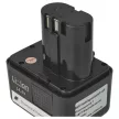Gesipa Accubird készülékhez szerszámgép akkumulátor (14.4V, 2000mAh / 28.8Wh, Lithium-Ion) - Utángyártott