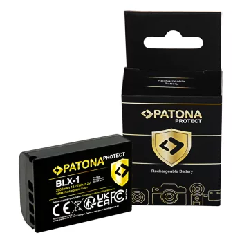   Olympus OM-1 készülékhez fényképezőgép akkumulátor (Li-Ion, 2250mAh / 16.2Wh, 7.2V) - Utángyártott