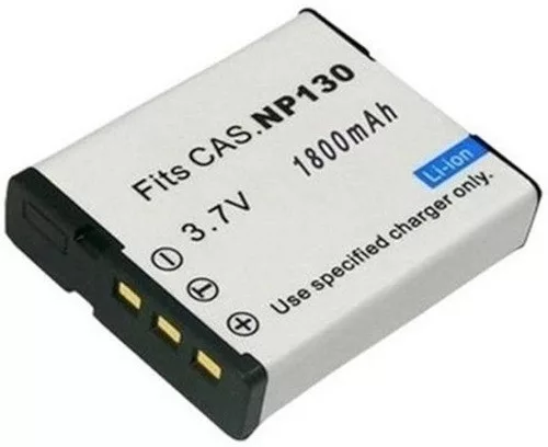 Casio Exilim EX-H30 készülékhez kamera akkumulátor (3.7V, 1800mAh / 6.66Wh, Lithium-Ion) - Utángyártott