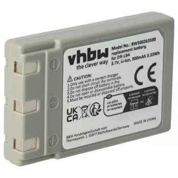   Konica Revio KD-310 készülékhez kamera akkumulátor (3.7V, 750mAh / 2.78Wh, Lithium-Ion) - Utángyártott