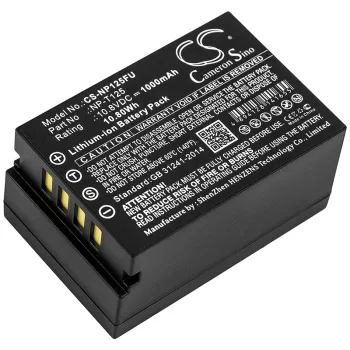   Fujifilm GFX 100 készülékhez kamera akkumulátor (10.8V, 1000mAh / 10.8Wh, Lithium-Ion) - Utángyártott