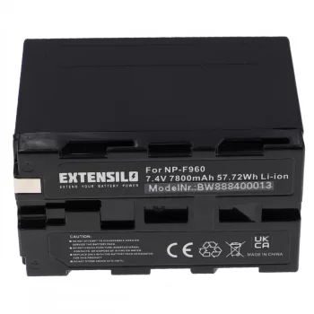   Sony DCR-VX9 sorozat készülékhez kamera akkumulátor (7.4V, 7800mAh / 57.72Wh, Lithium-Ion) - Utángyártott