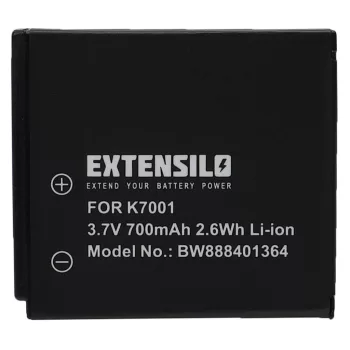   Kodak EasyShare M1063 készülékhez kamera akkumulátor (3.7V, 700mAh / 2.6Wh, Lithium-Ion) - Utángyártott