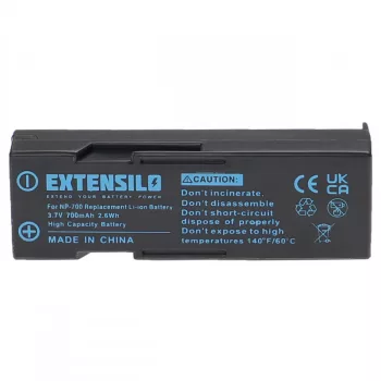   Konica Minolta Dimage X50 készülékhez kamera akkumulátor (3.7V, 700mAh / 2.6Wh, Lithium-Ion) - Utángyártott