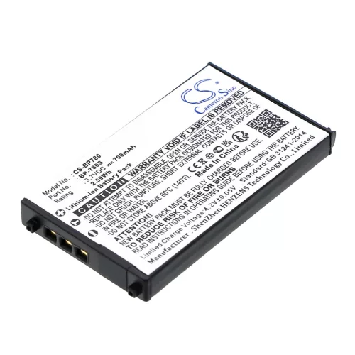 Kyocera Finecam SL300R készülékhez kamera akkumulátor (3.7V, 700mAh / 2.59Wh, Lithium-Ion) - Utángyártott