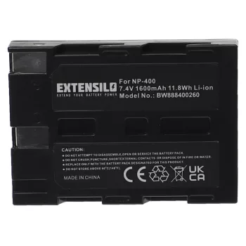   Minolta A Sweet Digital készülékhez kamera akkumulátor (7.4V, 1600mAh / 11.8Wh, Lithium-Ion) - Utángyártott