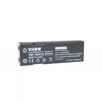   Minolta Dimage X50 készülékhez kamera akkumulátor (3.7V, 500mAh / 1.85Wh, Lithium-Ion) - Utángyártott