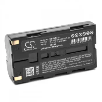   Sanyo Xacti NV-DV35 készülékhez kamera akkumulátor (7.4V, 2000mAh / 14.8Wh, Lithium-Ion) - Utángyártott