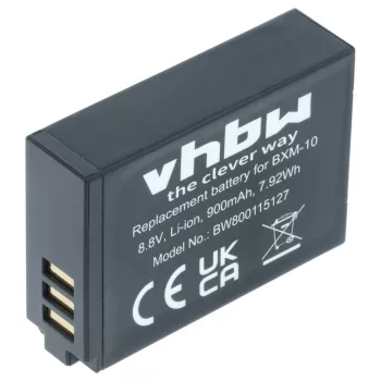   XiaoYi Yi M1 készülékhez kamera akkumulátor (8.8V, 900mAh / 7.92Wh, Lithium-Ion) - Utángyártott
