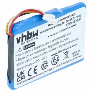   Cisco Flip 3. generáció készülékhez kamera akkumulátor (3.7V, 1200mAh / 4.44Wh, Lithium-Ion) - Utángyártott