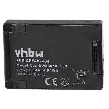  GoPro Hero 3+ készülékhez kamera akkumulátor (3.8V, 1240mAh / 4.71Wh, Li-Polymer) - Utángyártott