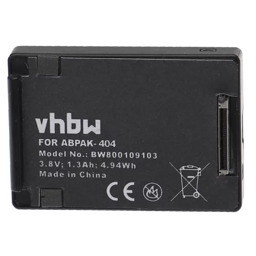 GoPro Hero 3+ készülékhez kamera akkumulátor (3.8V, 1240mAh / 4.71Wh, Li-Polymer) - Utángyártott