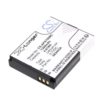   ISaw A1, A2 Ace készülékekhez kamera akkumulátor (3.7V, 1300mAh / 4.81Wh, Lithium-Ion) - Utángyártott