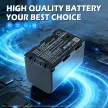 JVC GY-HM200 készülékhez kamera akkumulátor (7.4V, 5200mAh / 38.5Wh, Lithium-Ion) - Utángyártott