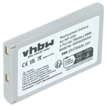   Minolta Dimage X, Xg, Xi, Xt, Xt Biz készülékekhez kamera akkumulátor (3.6V, Lithium-Ion) - Utángyártott