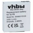 Sjcam SJ7 Star készülékhez kamera akkumulátor (3.8V, 910mAh / 3.46Wh, Lithium-Ion) - Utángyártott