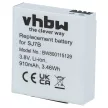 Sjcam SJ7 Star készülékhez kamera akkumulátor (3.8V, 910mAh / 3.46Wh, Lithium-Ion) - Utángyártott