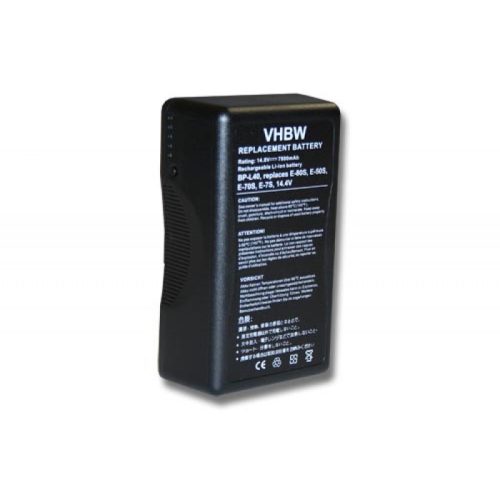 Sony BC-L100CE készülékhez kamera akkumulátor (14.4V, 7800mAh / 112.32Wh, Lithium-Ion) - Utángyártott