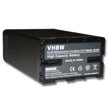  Sony PMW-100 készülékhez kamera akkumulátor (14.8V, 7800mAh / 115.44Wh, Lithium-Ion) - Utángyártott