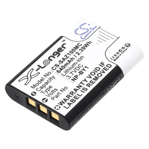 Sony HDR-AZ1 készülékhez kamera akkumulátor (3.7V, 640mAh / 2.37Wh, Lithium-Ion) - Utángyártott