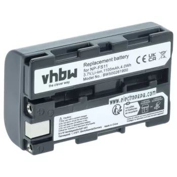   Sony CCD-CR1 (Ruvi) készülékhez kamera akkumulátor (3.6V, 1100mAh / 3.96Wh, Lithium-Ion) - Utángyártott