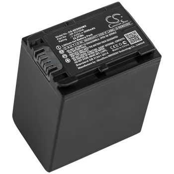   Sony FDR-AX33 készülékhez kamera akkumulátor (7.3V, 3050mAh / 22.27Wh, Lithium-Ion) - Utángyártott