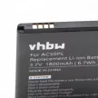 Archos 50 készülékhez mobiltelefon akkumulátor (3.7V, 1800mAh / 6.66Wh, Lithium-Ion) - Utángyártott