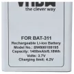 Acer Liquid M220 készülékhez mobiltelefon akkumulátor (3.7V, 1400mAh / 5.18Wh, Lithium-Ion) - Utángyártott