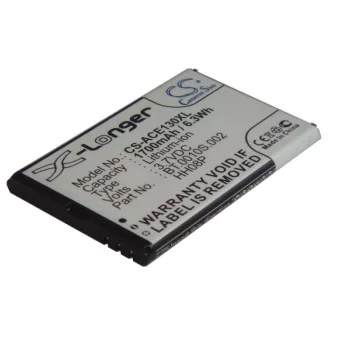   Acer beTouch E130 készülékhez mobiltelefon akkumulátor (3.7V, 1700mAh / 6.29Wh, Lithium-Ion) - Utángyártott