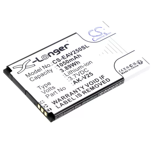 Emporia Euphoria készülékhez mobiltelefon akkumulátor (3.7V, 1050mAh / 3.89Wh, Lithium-Ion) - Utángyártott