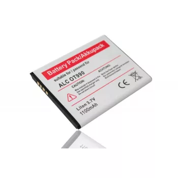   Alcatel OT-4007 készülékhez mobiltelefon akkumulátor (3.7V, 1100mAh / 4.07Wh, Lithium-Ion) - Utángyártott