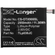 Alcatel 3C készülékhez mobiltelefon akkumulátor (3.85V, 2950mAh / 11.36Wh, Lithium-Ion) - Utángyártott
