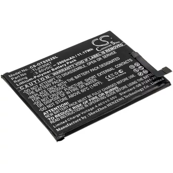   Alcatel 1S készülékhez mobiltelefon akkumulátor (3.85V, 2900mAh / 11.17Wh, Li-Polymer) - Utángyártott