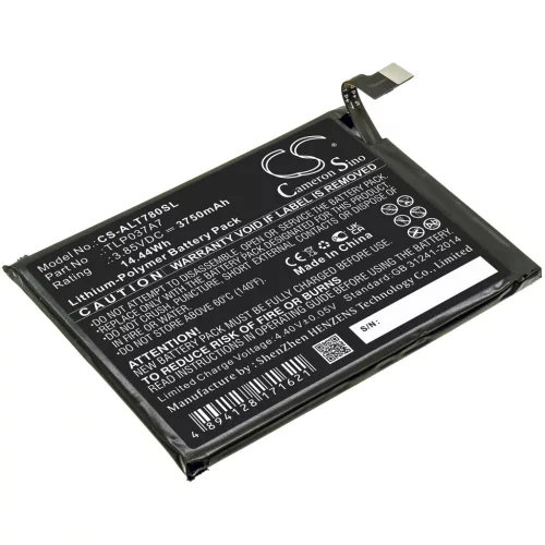 Alcatel TCL Plex készülékhez mobiltelefon akkumulátor (3.85V, 3750mAh / 14.44Wh, Li-Polymer) - Utángyártott