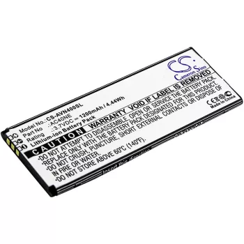   Archos 40 Neon készülékhez mobiltelefon akkumulátor (3.7V, 1200mAh / 4.44Wh, Lithium-Ion) - Utángyártott