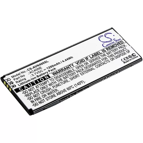 Archos 40 Neon készülékhez mobiltelefon akkumulátor (3.7V, 1200mAh / 4.44Wh, Lithium-Ion) - Utángyártott