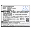 Archos 50d Helium készülékhez mobiltelefon akkumulátor (3.8V, 1600mAh / 6.08Wh, Lithium-Ion) - Utángyártott
