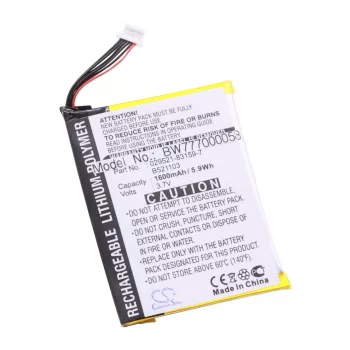   Asus MyPal A620 készülékhez mobiltelefon akkumulátor (3.7V, 1500mAh / 5.55Wh, Li-Polymer) - Utángyártott