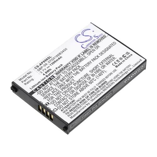 Asus MyPal A626 készülékhez mobiltelefon akkumulátor (3.7V, 1300mAh / 4.81Wh, Lithium-Ion) - Utángyártott