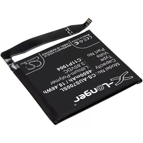 Asus ZenFone 7 készülékhez mobiltelefon akkumulátor (3.85V, 4800mAh / 18.48Wh, Li-Polymer) - Utángyártott