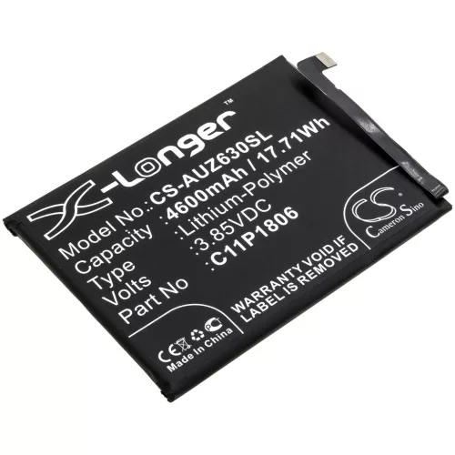 Asus ZenFone 6 2019 készülékhez mobiltelefon akkumulátor (3.85V, 4600mAh / 17.71Wh, Li-Polymer) - Utángyártott