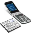 Bea-fon SL495 készülékhez mobiltelefon akkumulátor (3.7V, 600mAh / 2.22Wh, Lithium-Ion) - Utángyártott